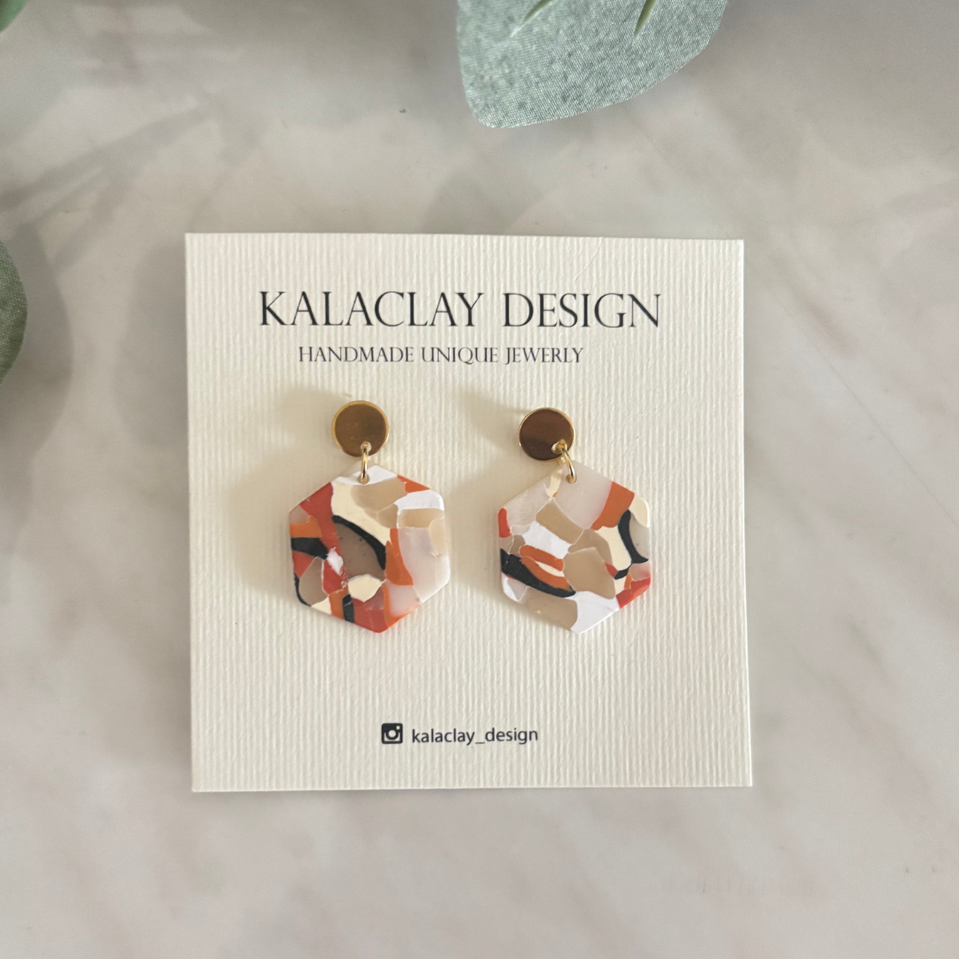 Lovely Orange marble II